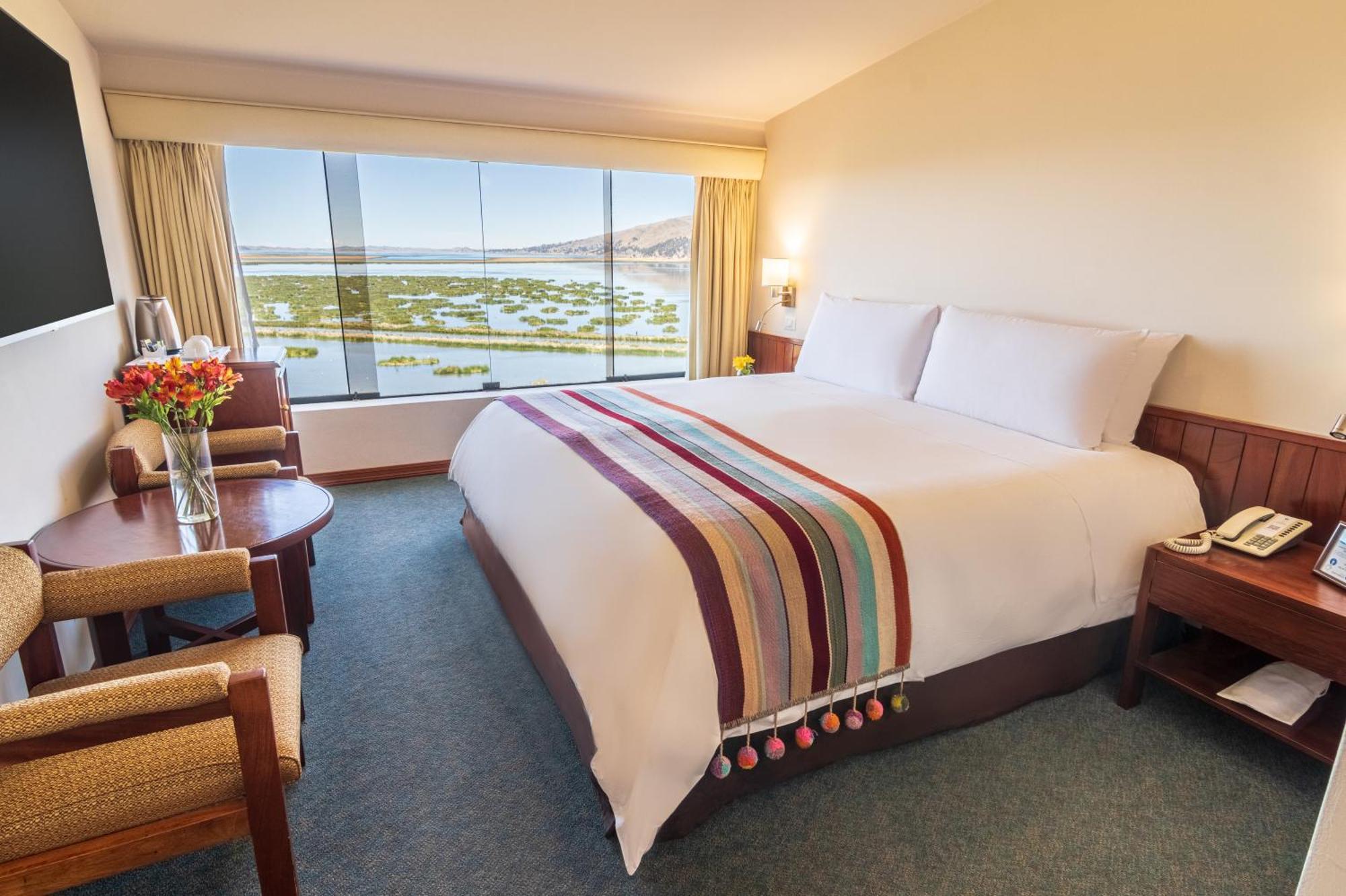 Ghl Hotel Lago Titicaca Puno Zewnętrze zdjęcie A room at the hotel
